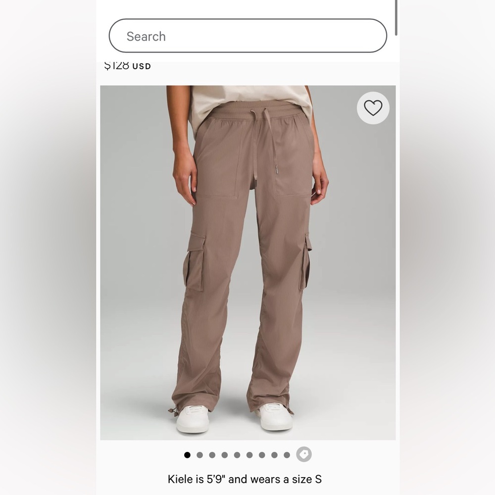 Lululemon Dance studio relaxed fit Cargo pants